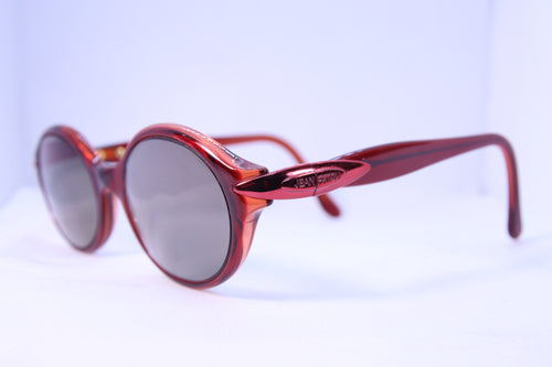 Monture de lunettes d'occasion Jean Patou Rouge Bordeaux