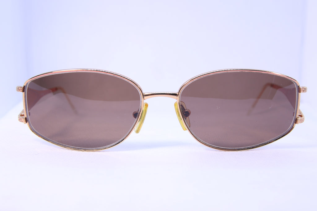Monture de lunettes d'occasion Versace 1034-B – Doré cuivré