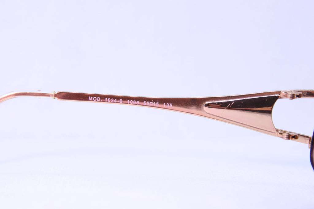 Monture de lunettes d'occasion Versace 1034-B – Doré cuivré