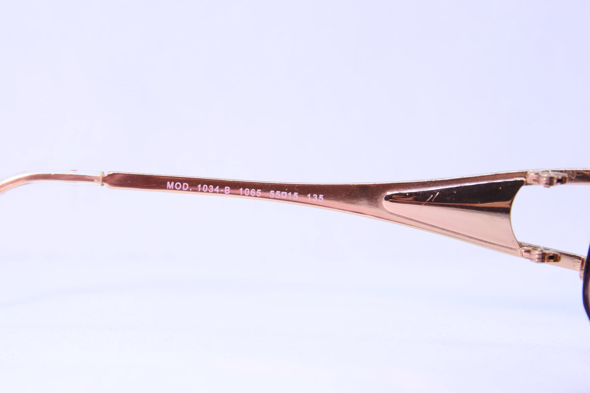 Monture de lunettes d'occasion Versace 1034-B – Doré cuivré